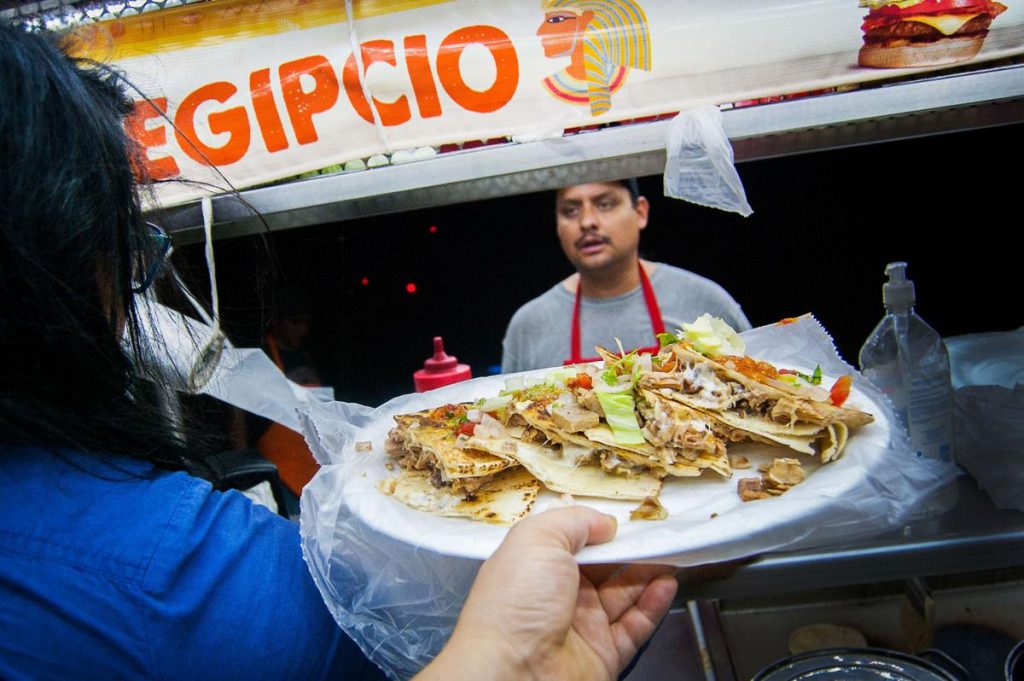 arab tacos El egipcio at Guadalajara